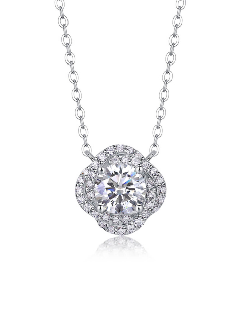 ASILEY Custom Moissanite Chain Necklace For Women