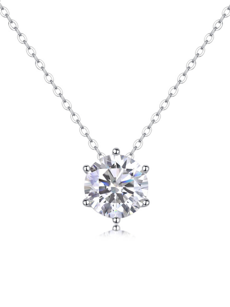 Custom Moissanite Chain Necklace