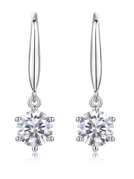 Custom Moissanite Earrings For Women