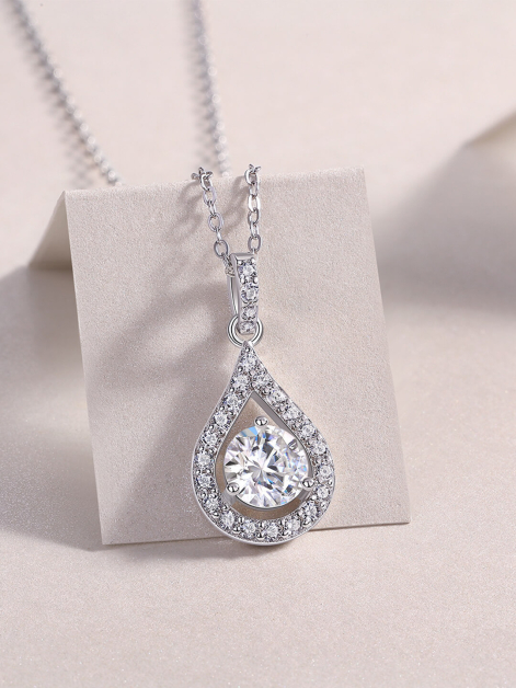 Custom Moissanite Pendant For Women