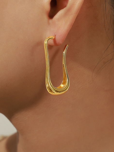 Versatile Simple Style Irregular Earrings