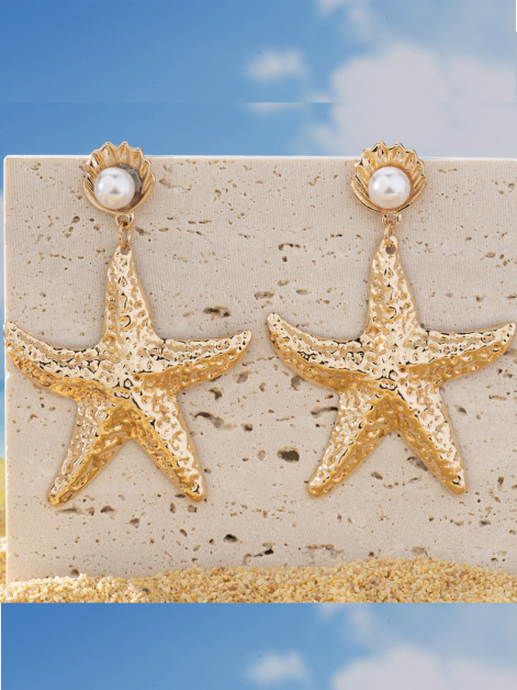 Asiley Starfish Earrings 