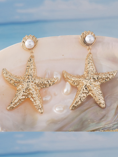 Asiley Starfish Earrings 
