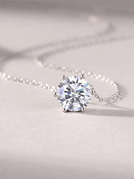 Custom Moissanite Chain Necklace