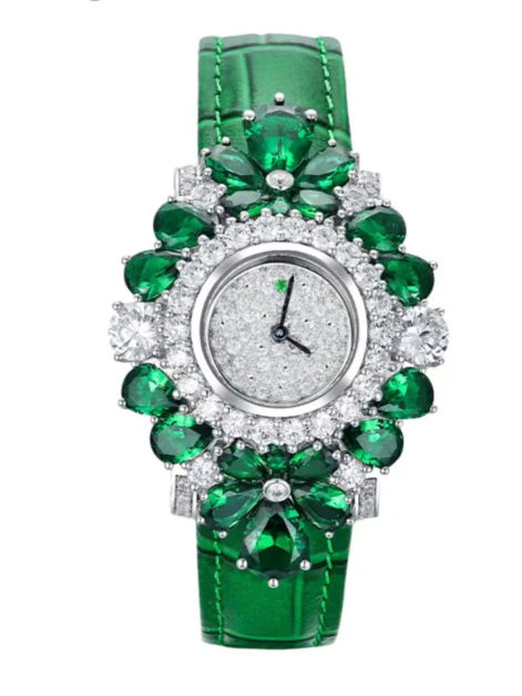 Green Gemstone Watches
