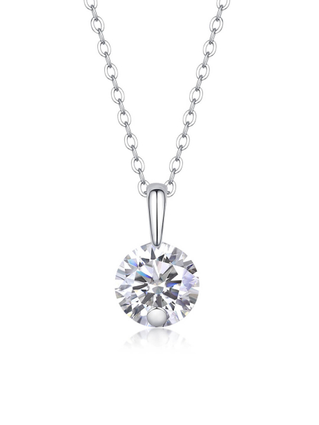 ASILEY Moissanite Pendant Necklace For Women