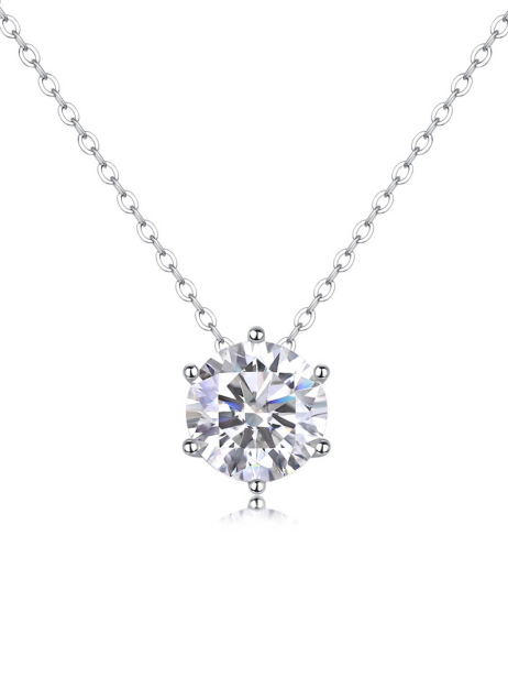 Custom Moissanite Chain Necklace