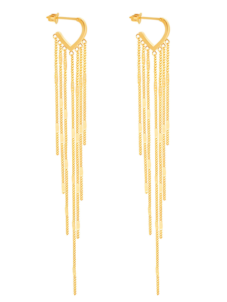 Light Luxury Long Tassel Earrings